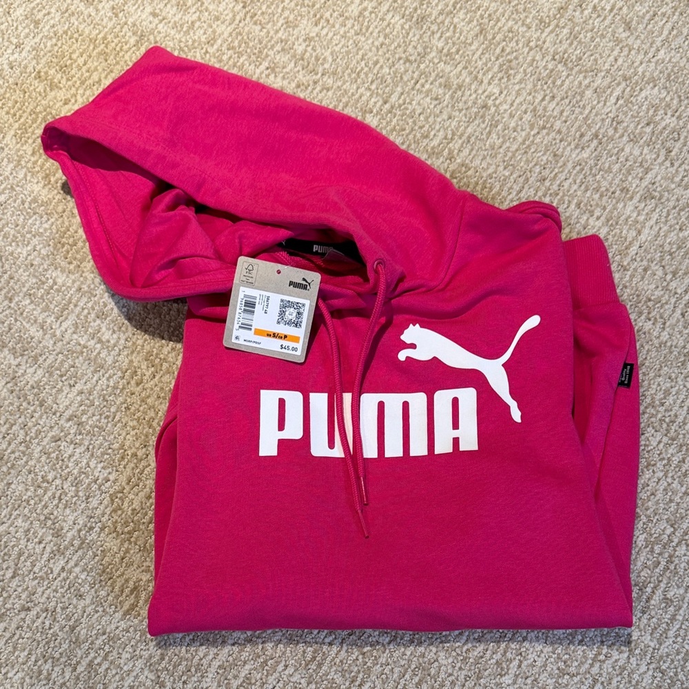 NWT Puma Pink Hoodie